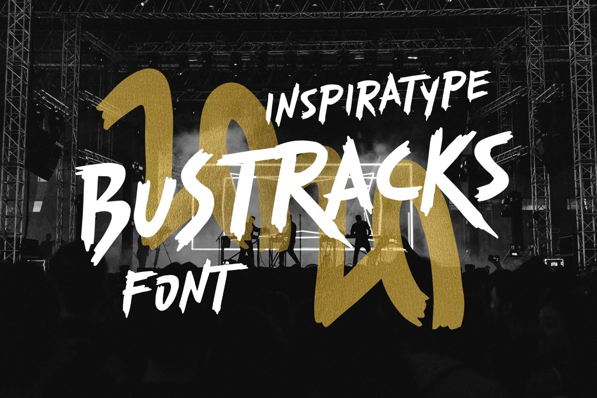 Bustracks Font example image 1