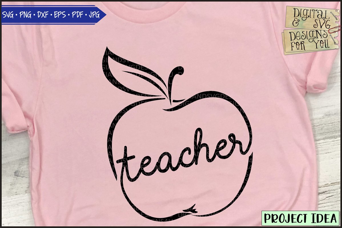 Teacher and Apple example image 1