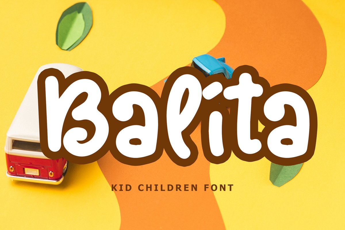 Balita Kids Display Font example image 1