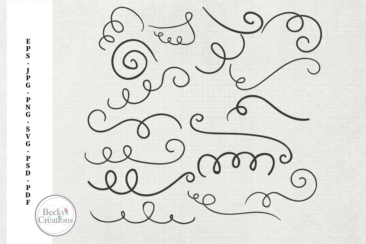 Doodle Strings Set Two example image 1