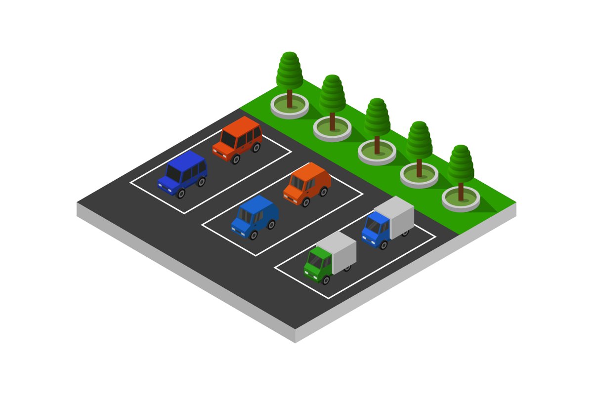 isometric parking example image 1