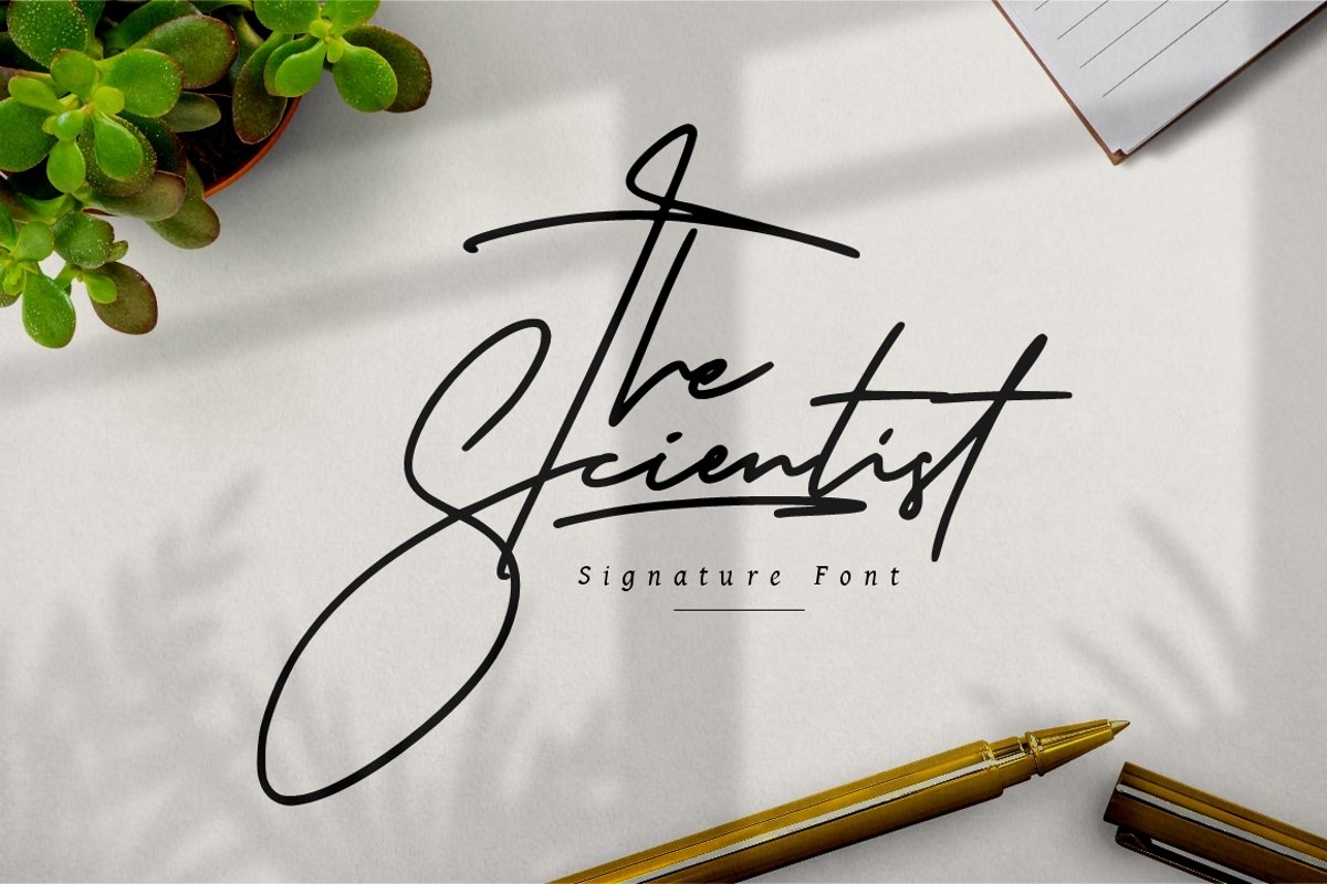 The Scientist Signature example image 1