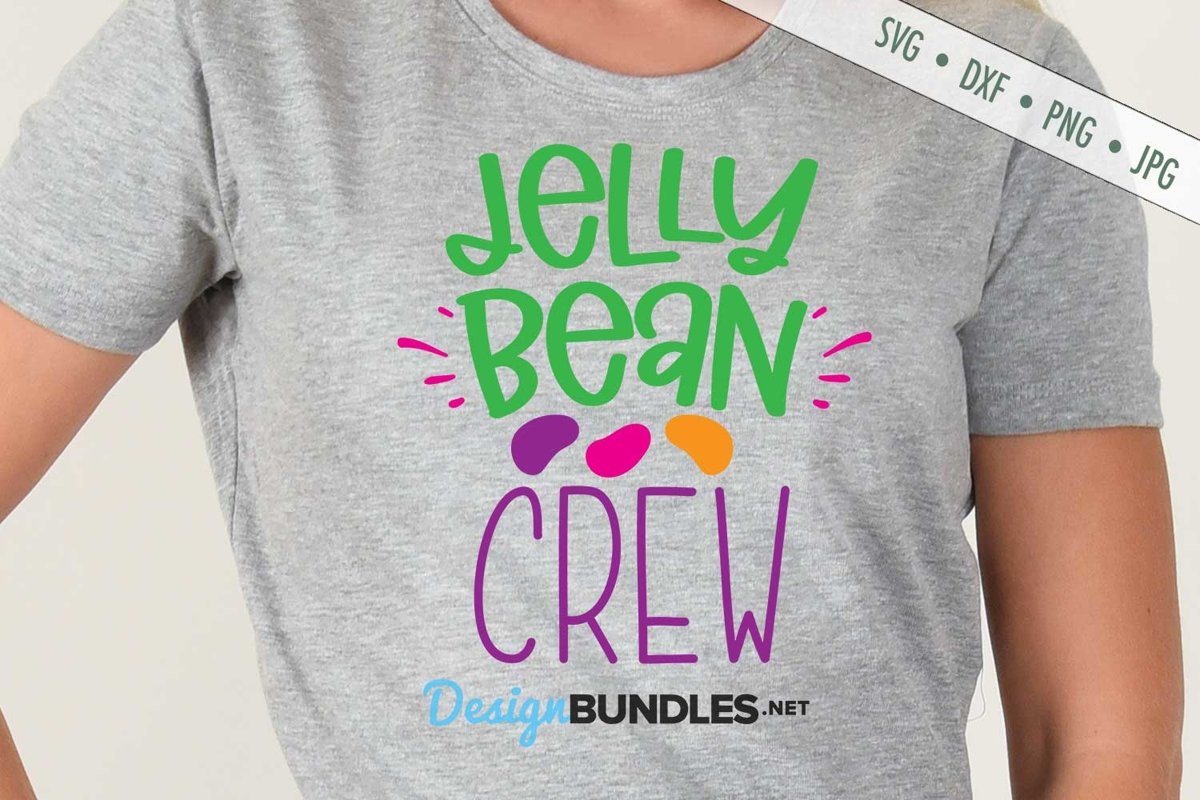 Jelly Bean Crew SVG | Easter SVG example image 1