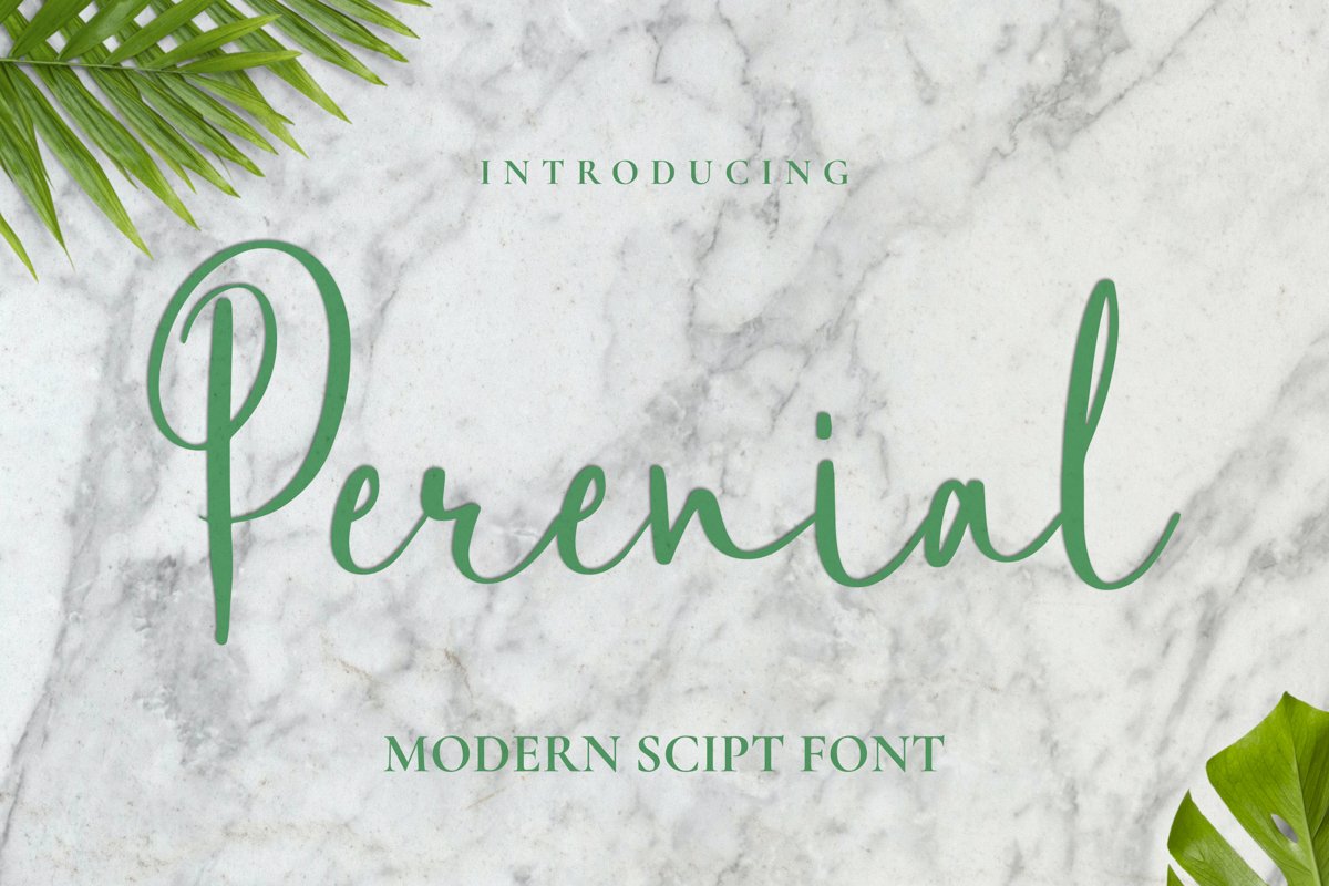 Perenial Font example image 1