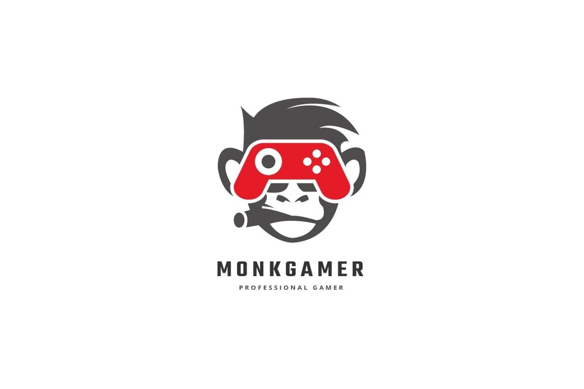 Monkey Gamer Logo example image 1