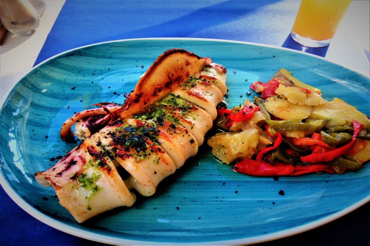 Delicious fresh seafood of Spain example image 1