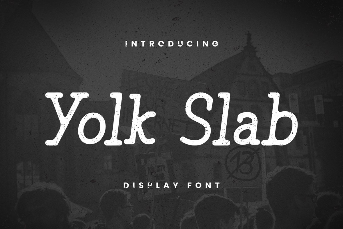 Yolk Slab Font example image 1