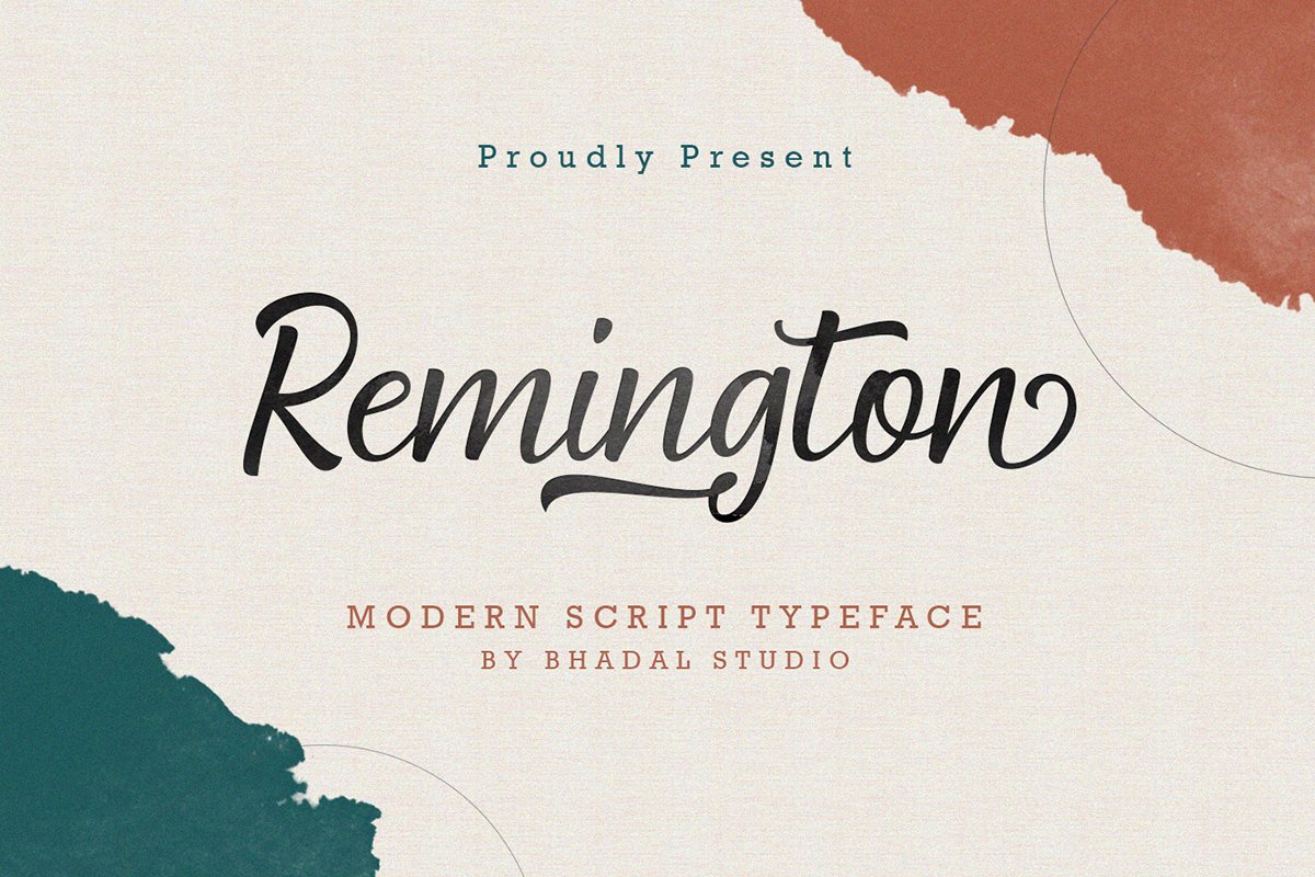 Remington Modern Script example image 1