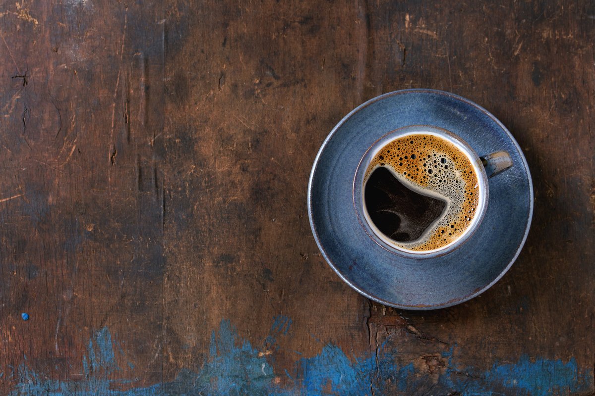 Cup of black coffee example image 1