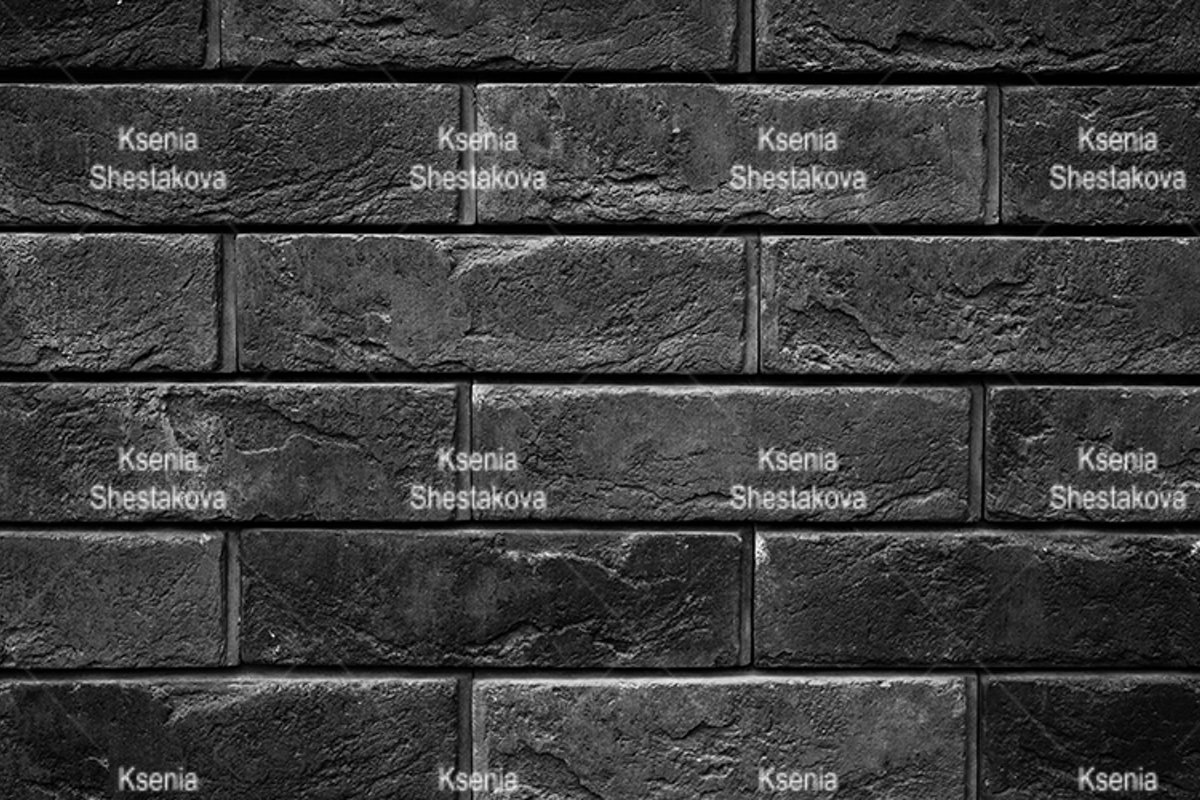 pattern of tinted black stone wall surface as a background example image 1