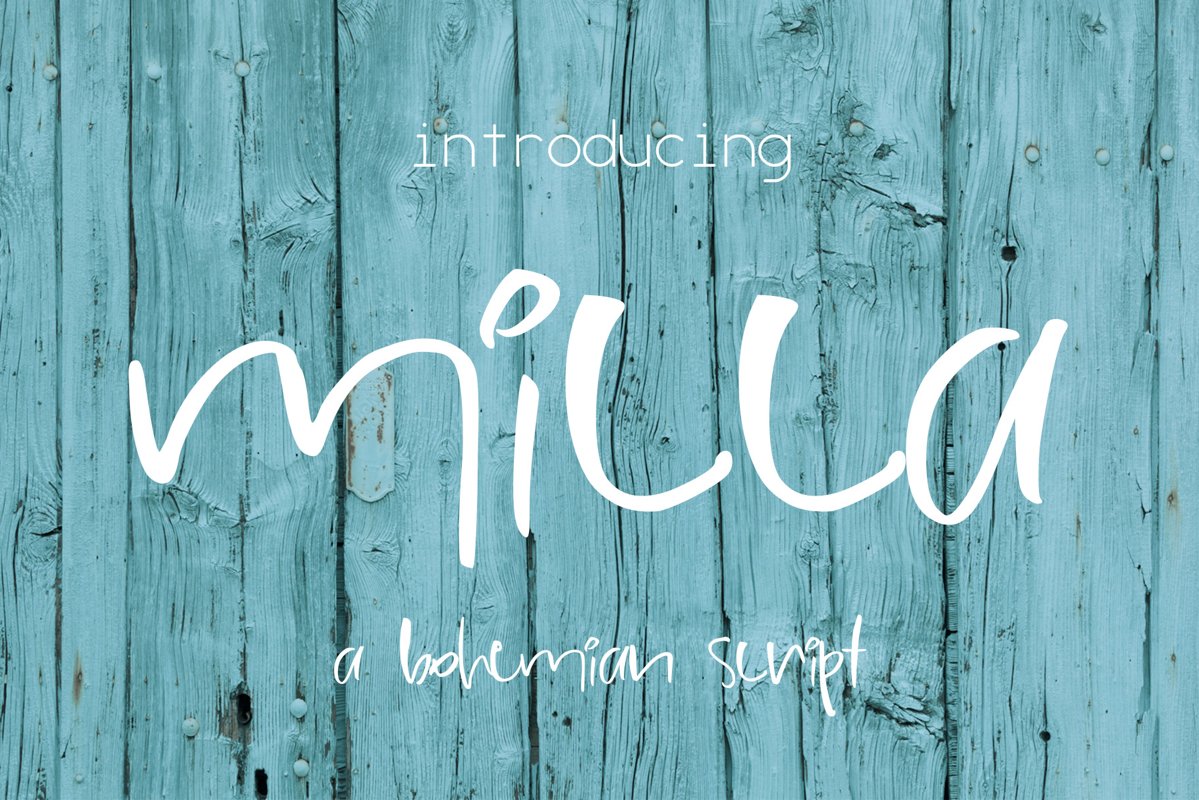 Micca Font example image 1