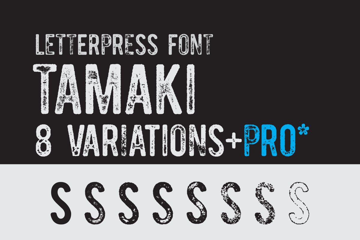 Vintage Pack-17 fonts and elements example image 1