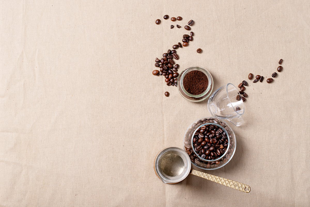 Fresh coffee beans example image 1