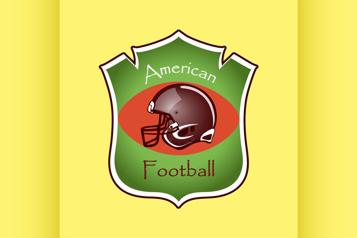 American Football logo and emblem example image 1