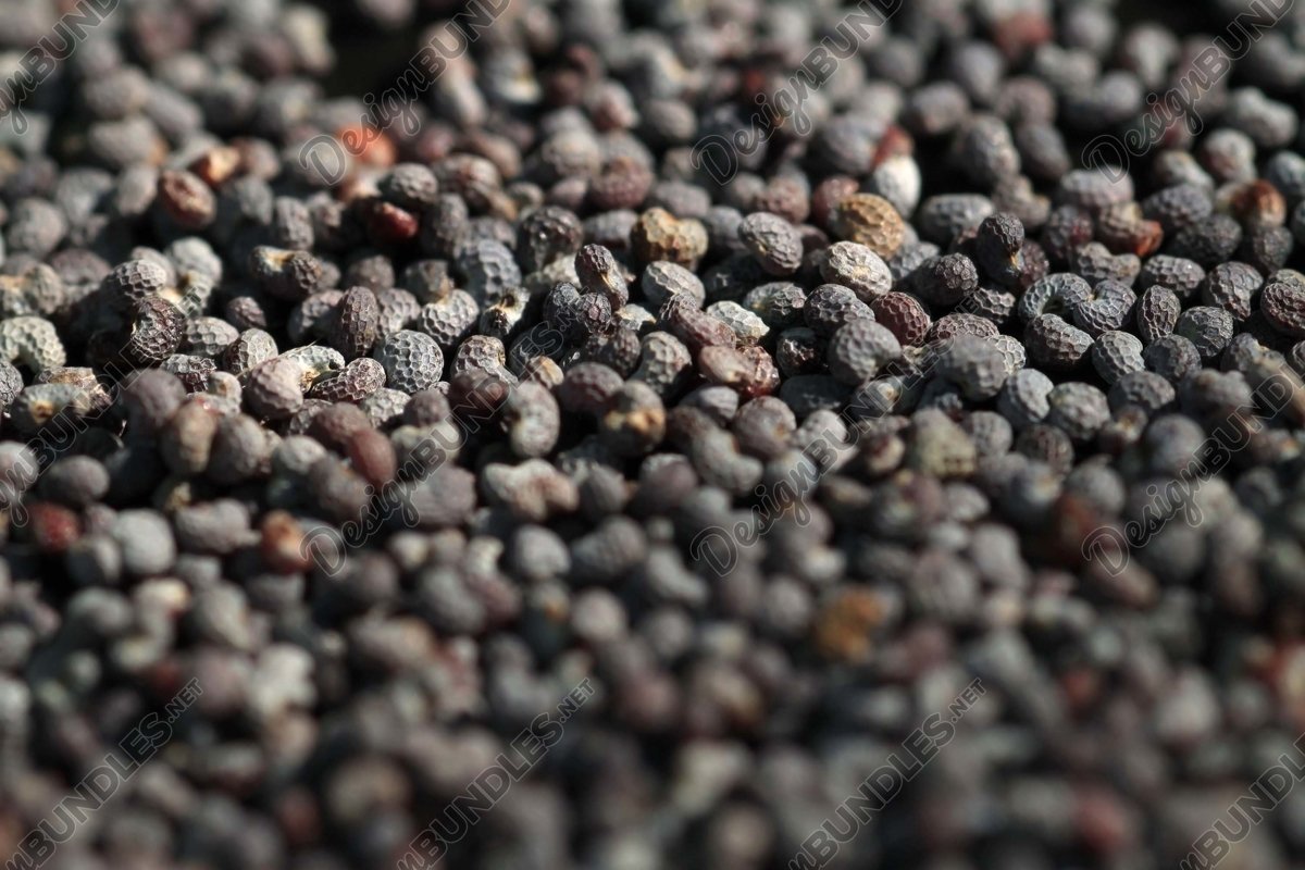 Stock Photo - Full Frame Shot Of Black Peppercorns On Table example image 1