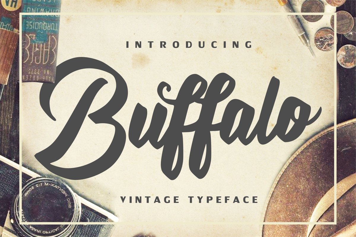 Buffalo - Vintage Typeface example image 1