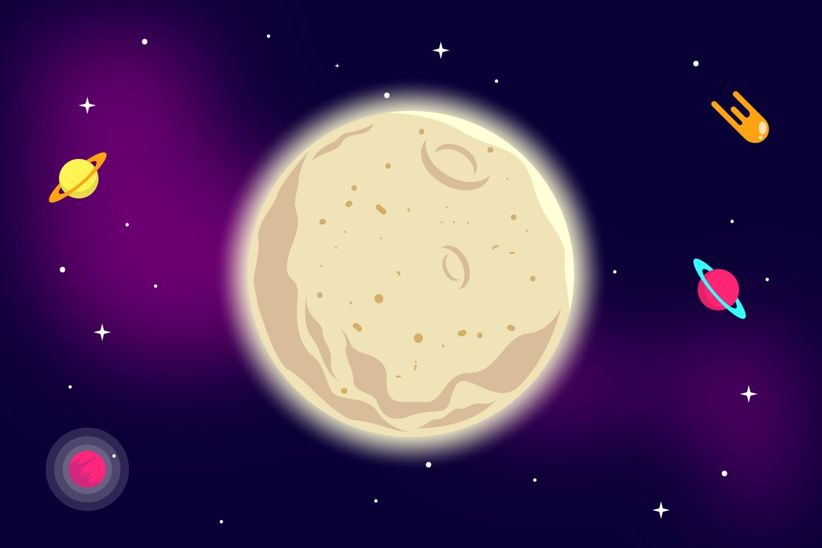 Moon Illustrations example image 1