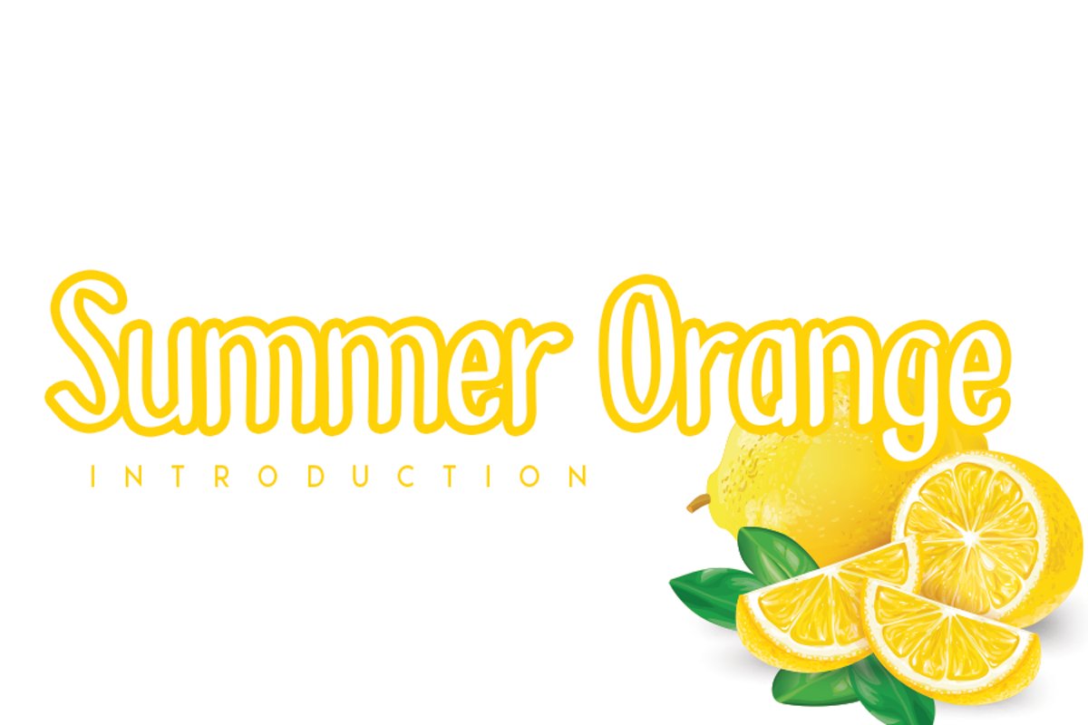 Summer Orange example image 1