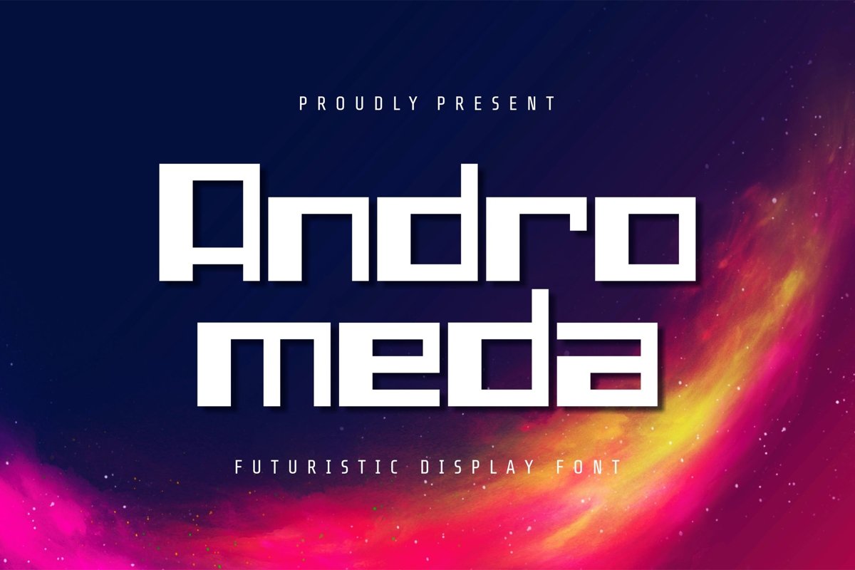 Andromeda - Display Font example image 1
