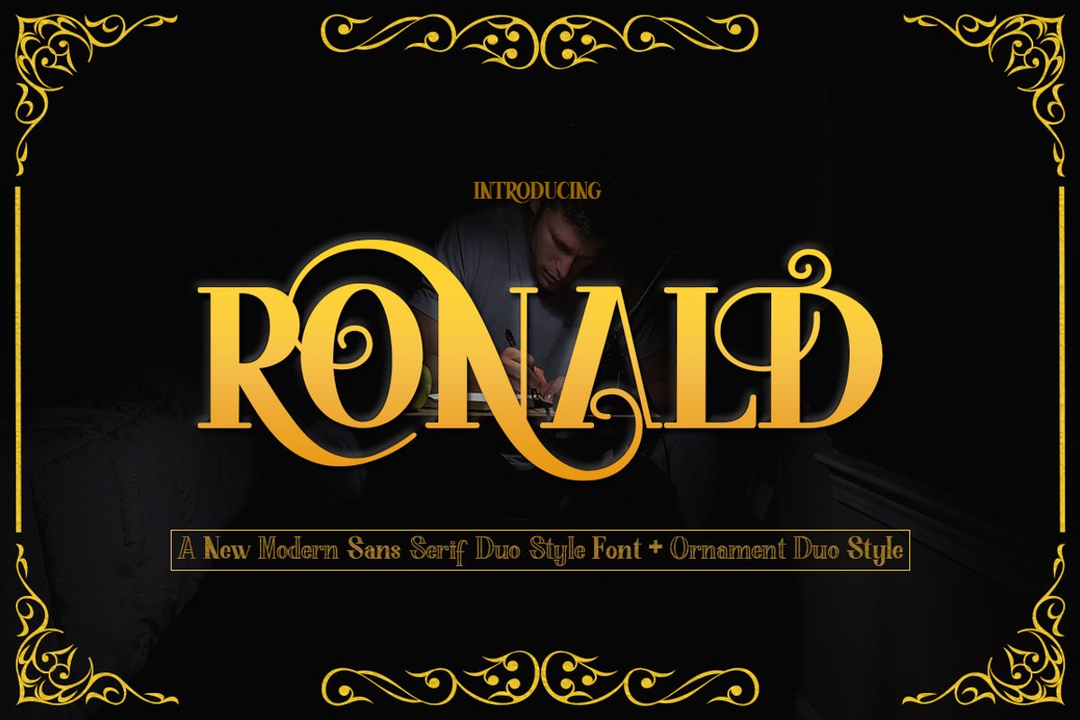 RONALD Duo Style - Ornament example image 1