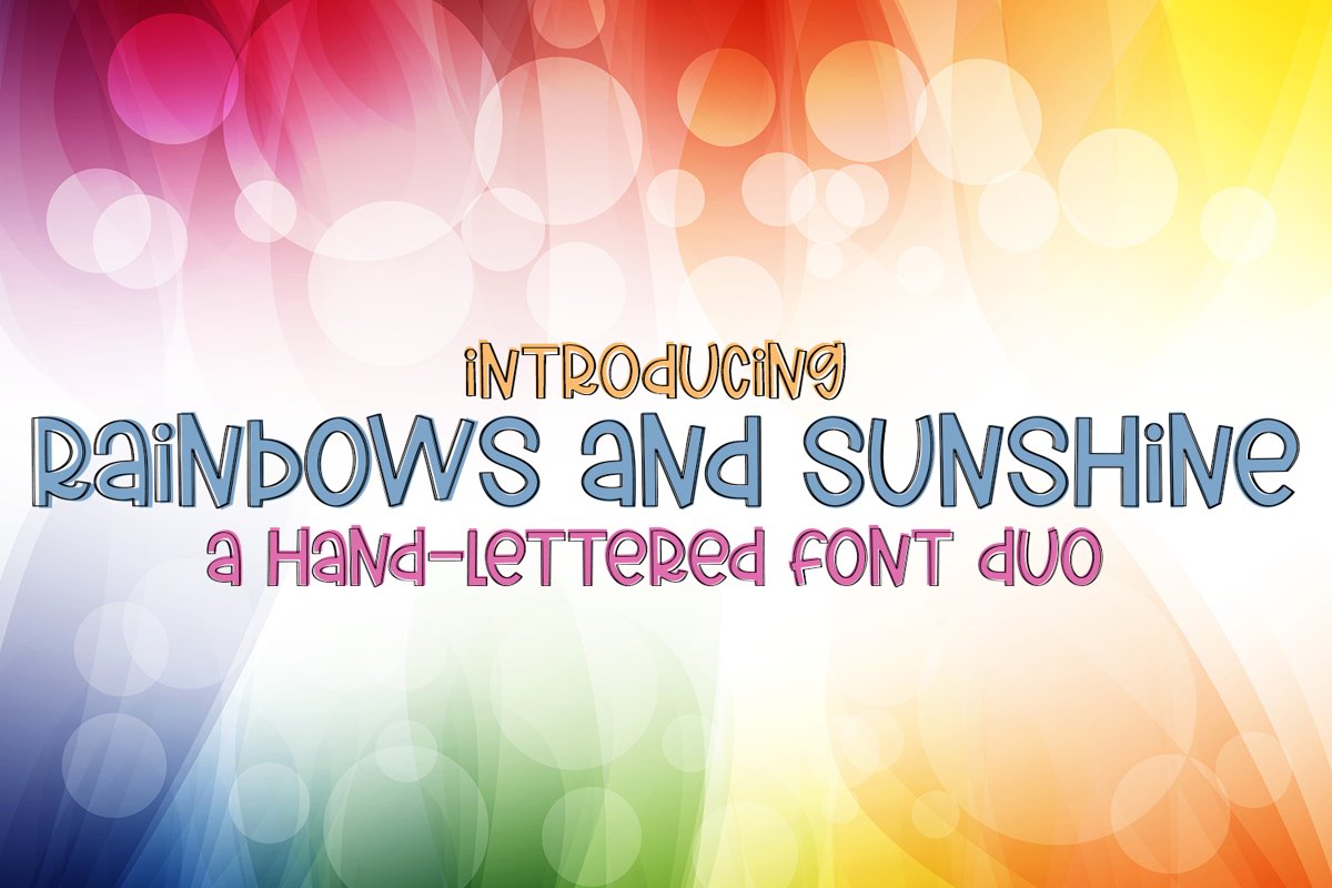 Rainbows And Sunshine example image 1