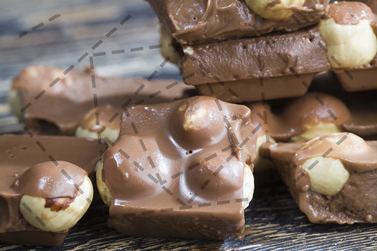 hazelnuts with chocolate example image 1