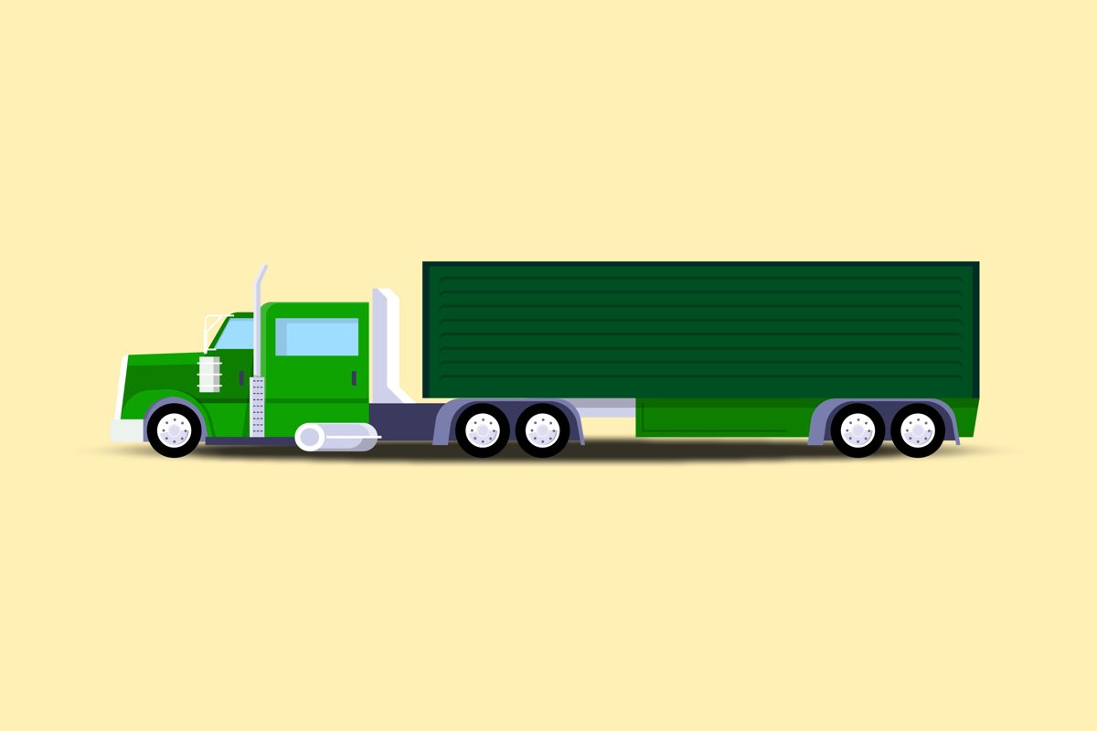 North American Truck Illustrations example image 1