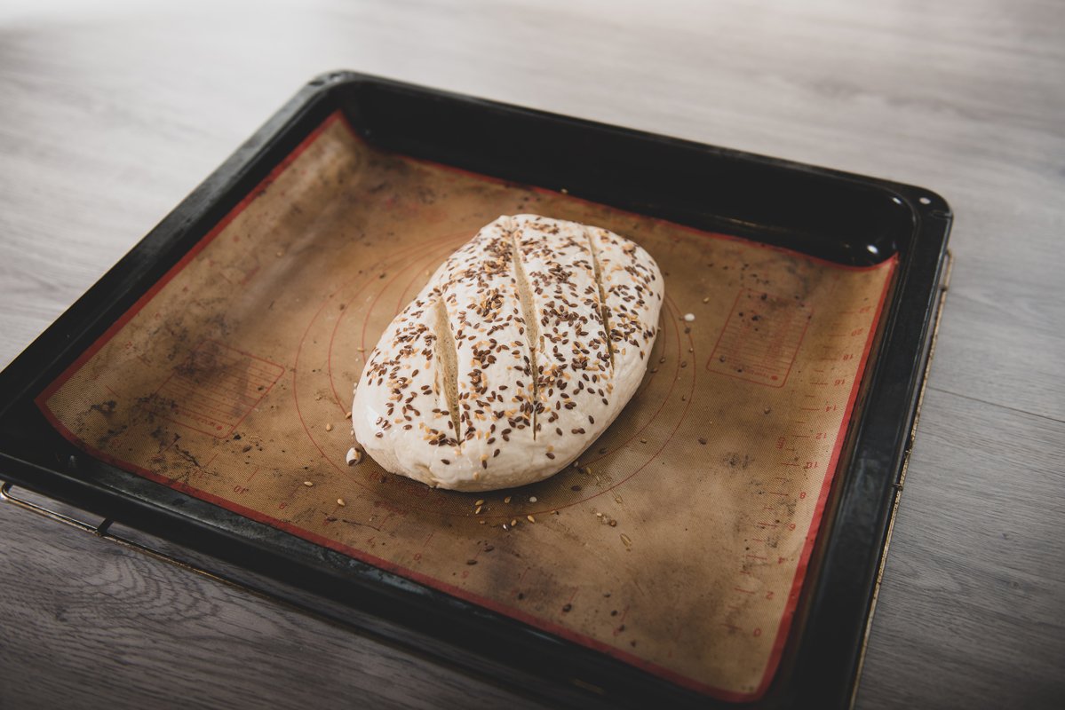 preparation of dough for craft bread example image 1