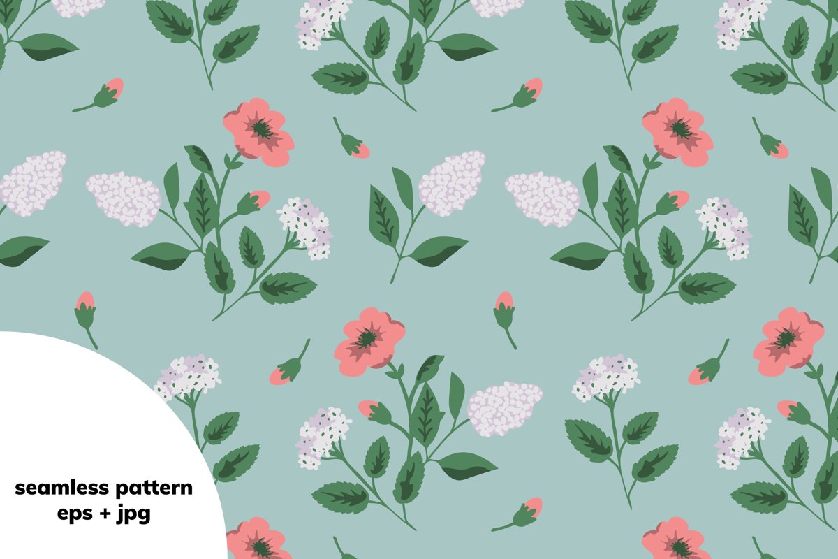 Floral pattern example image 1