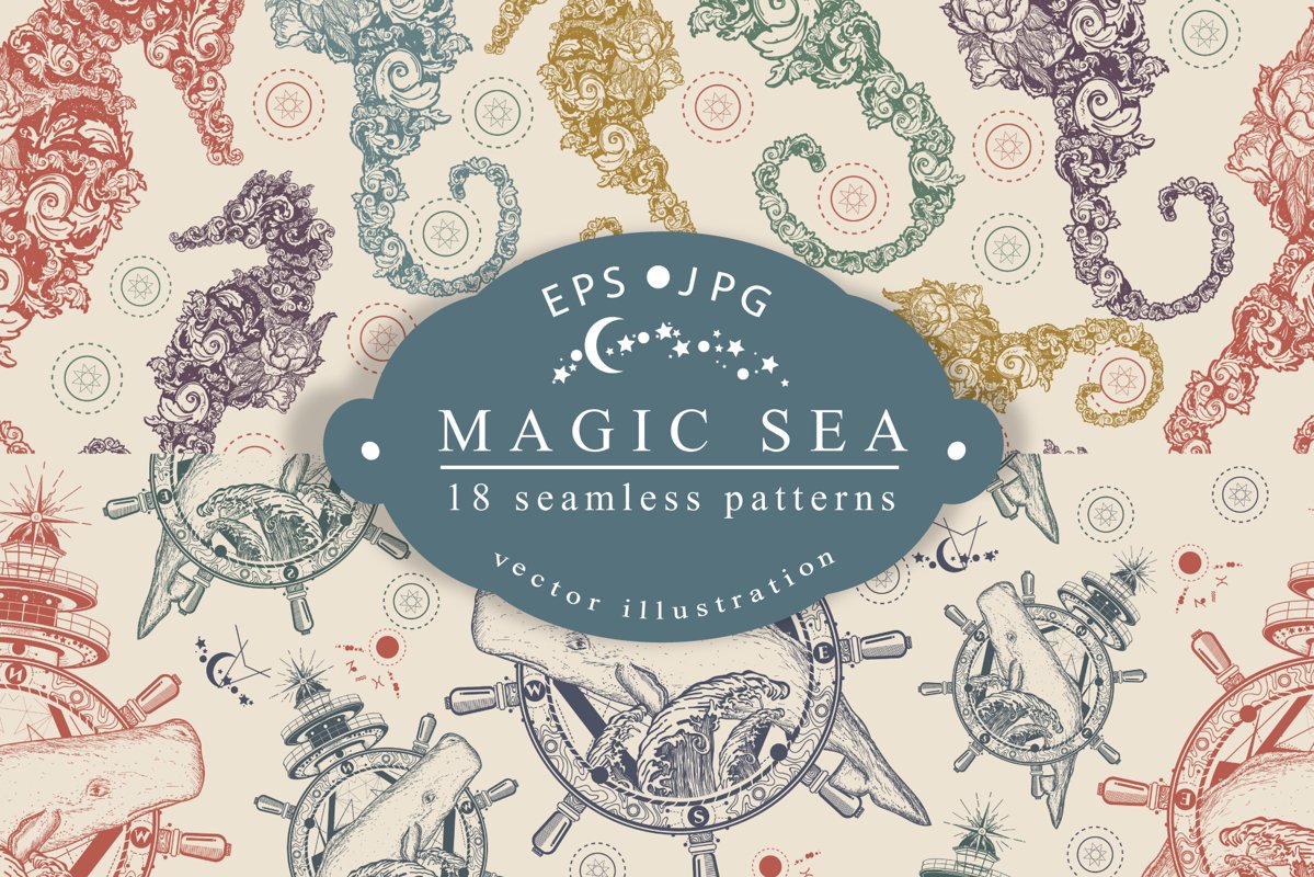 Magic sea patterns example image 1