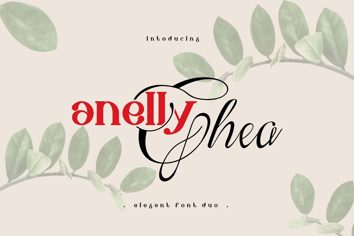 Anelly - Font Duo example image 1