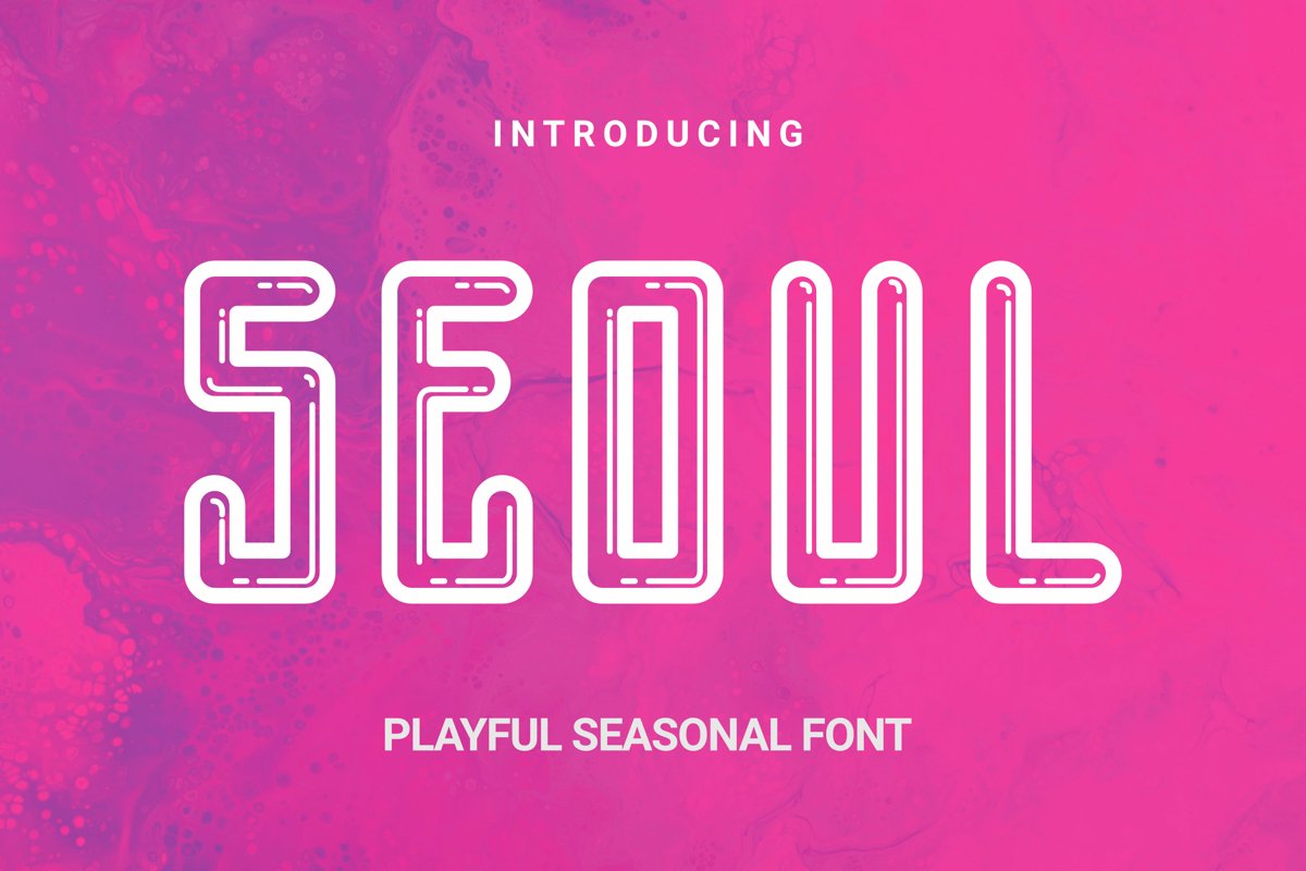Seoul Font example image 1