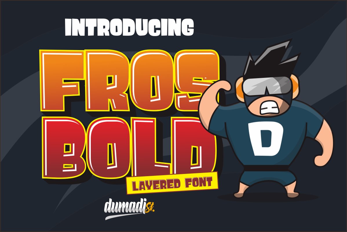 Fros Bold example image 1