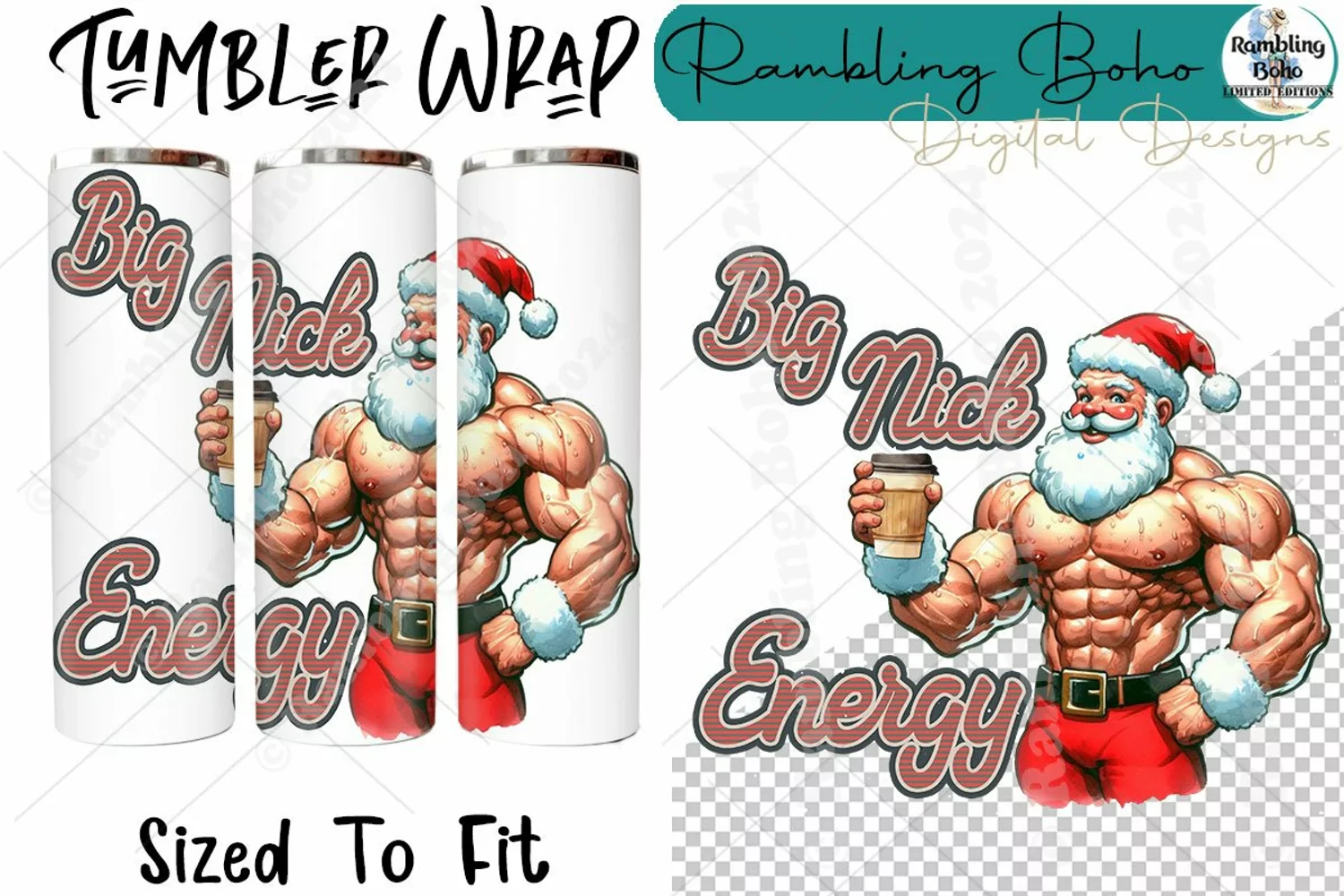 Vintage Funny Big Nick Energy Sublimation product image 1