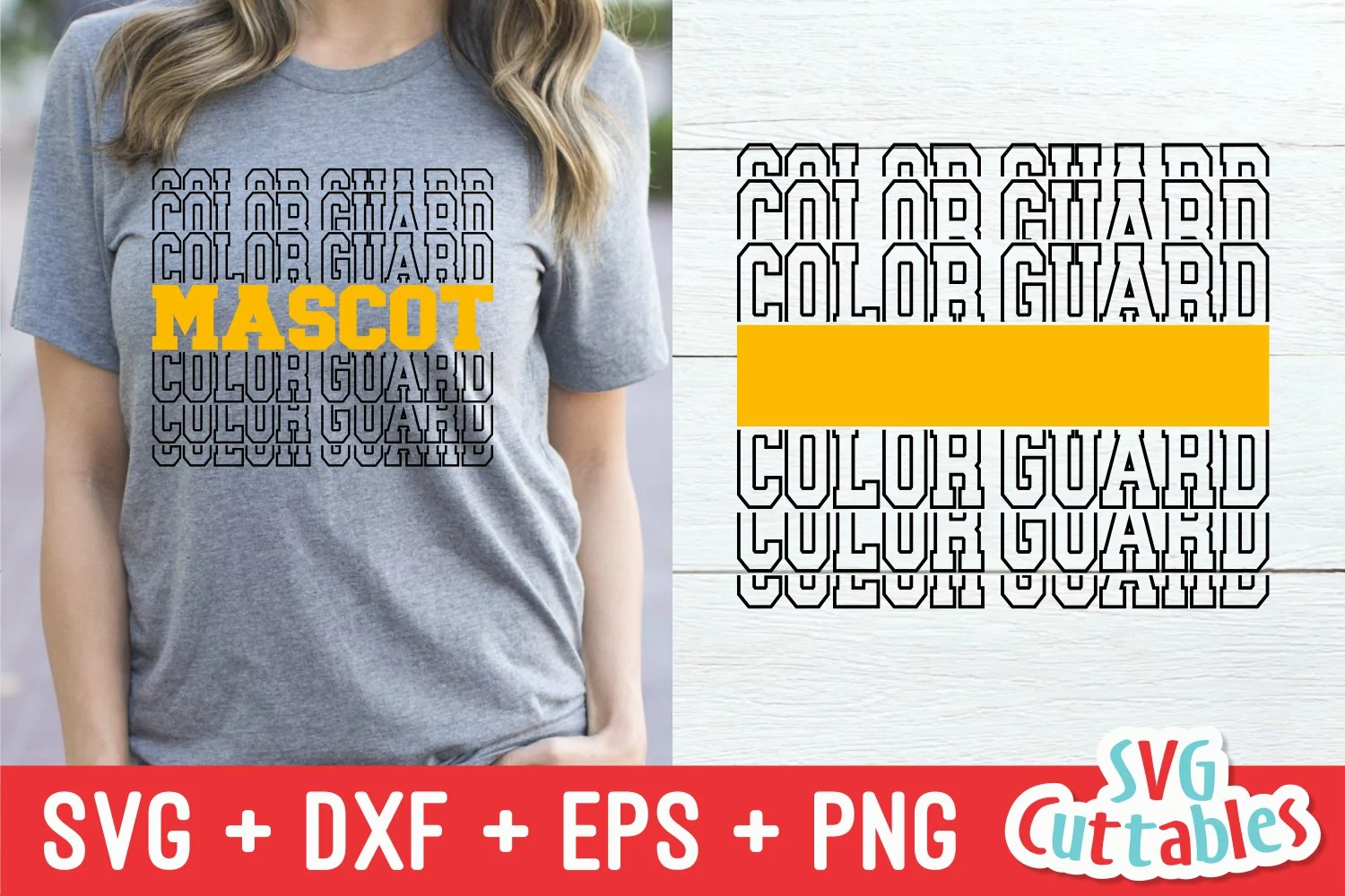 Color Guard SVG | Color Guard Template 0010 product image 1