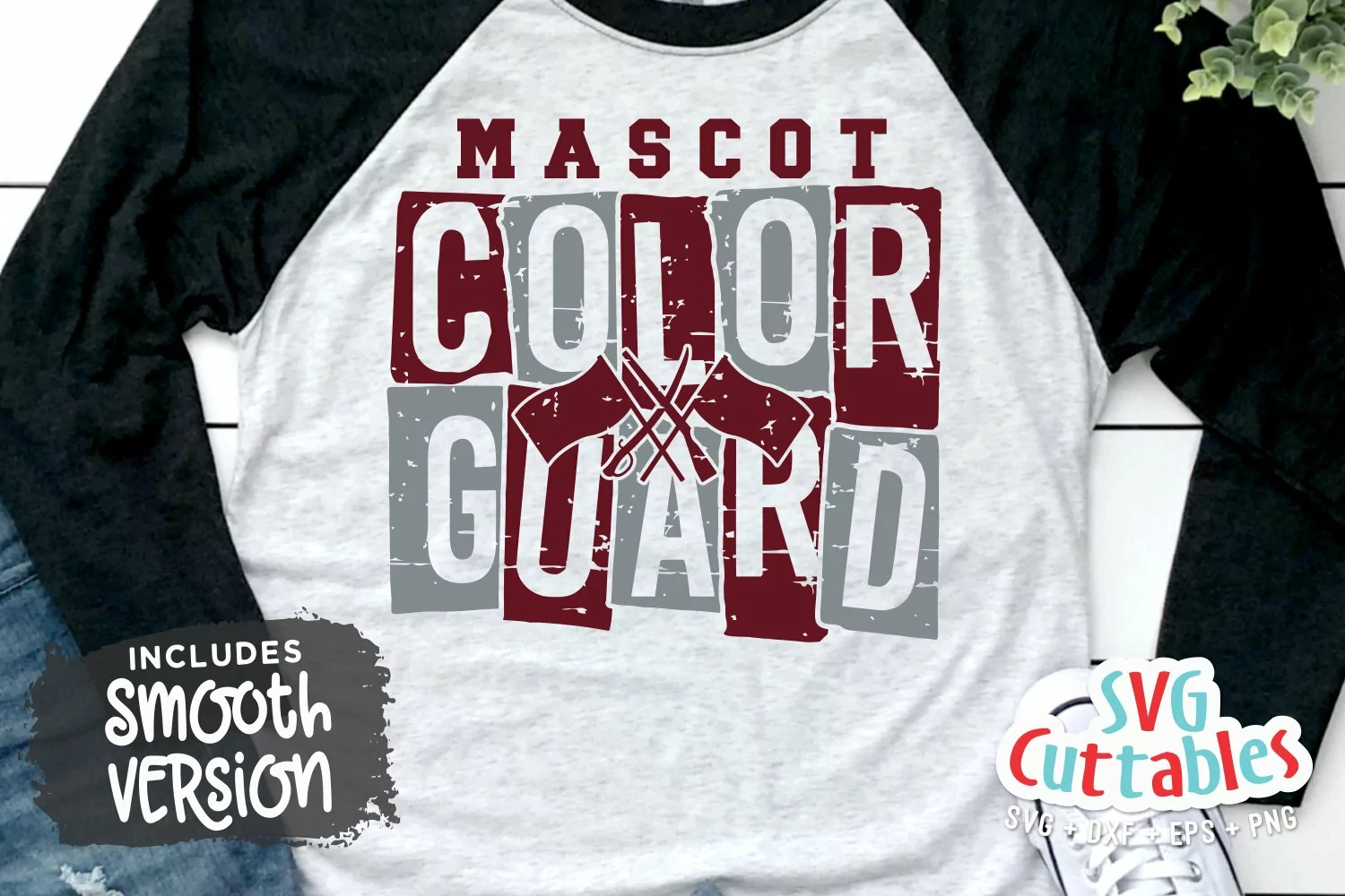 Color Guard SVG | Color Guard Template 0020 product image 1