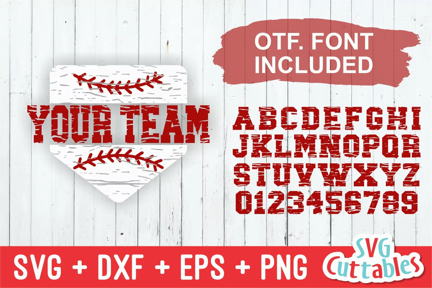 Baseball SVG | Softball SVG | Split Home Plate | Shirt SVG product image 1