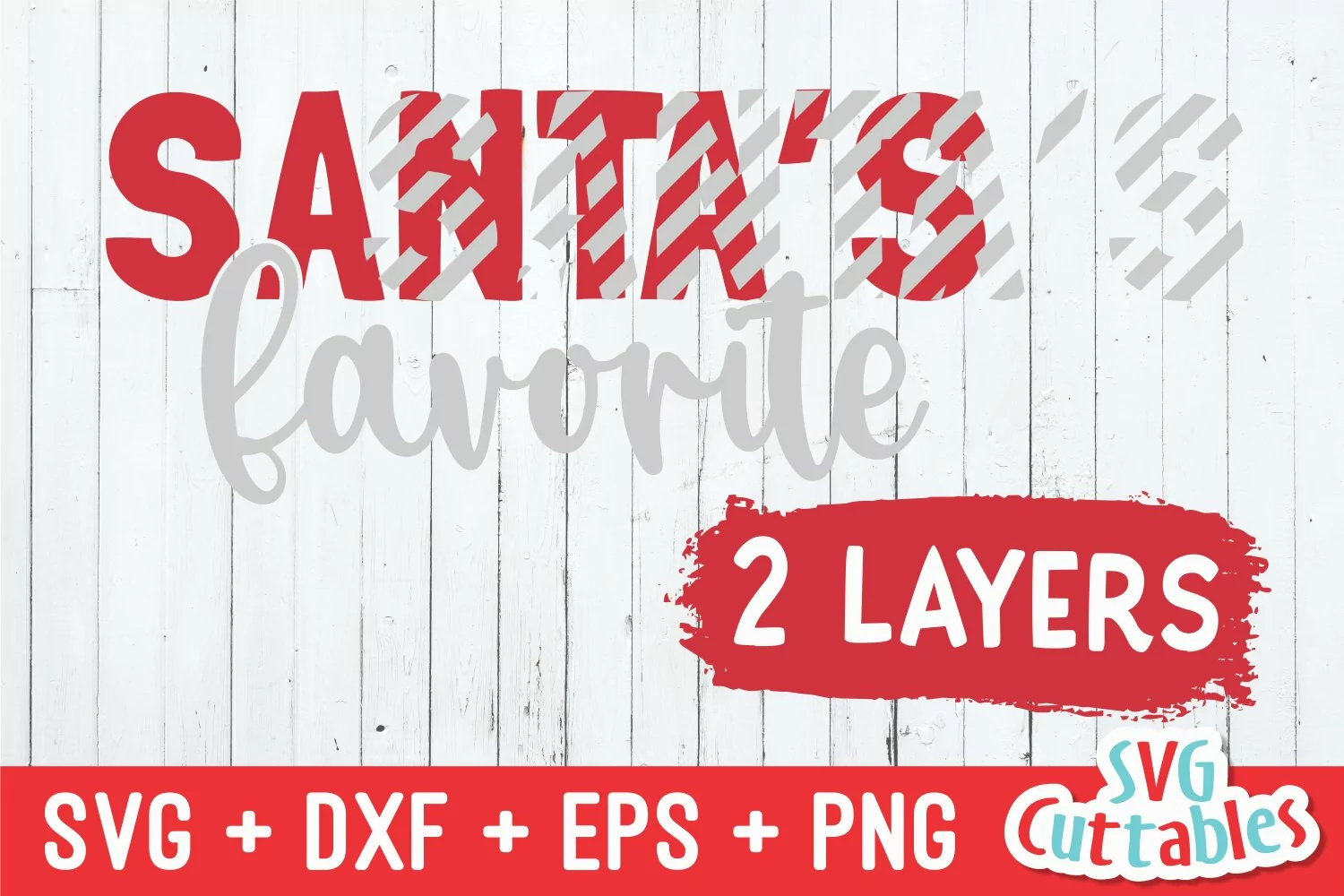 Christmas SVG | Santa's Favorite | Shirt Design product image 1