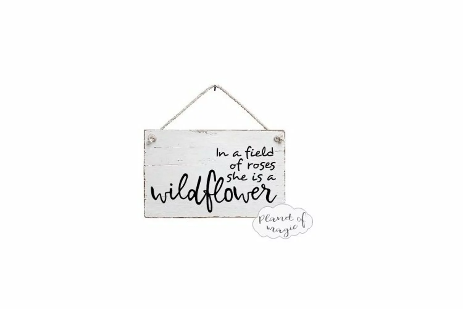 In A Field Of Roses She Is A Wildflower Svg, Nursery Svg product image 1