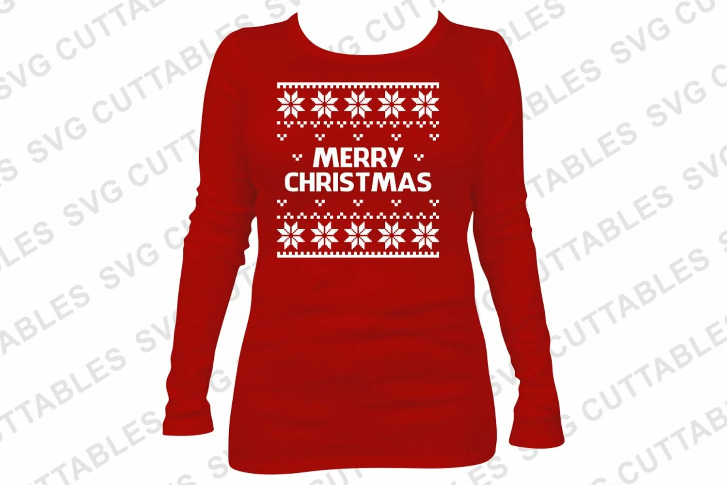 Christmas SVG | Merry Christmas sweater | Shirt Design product image 1