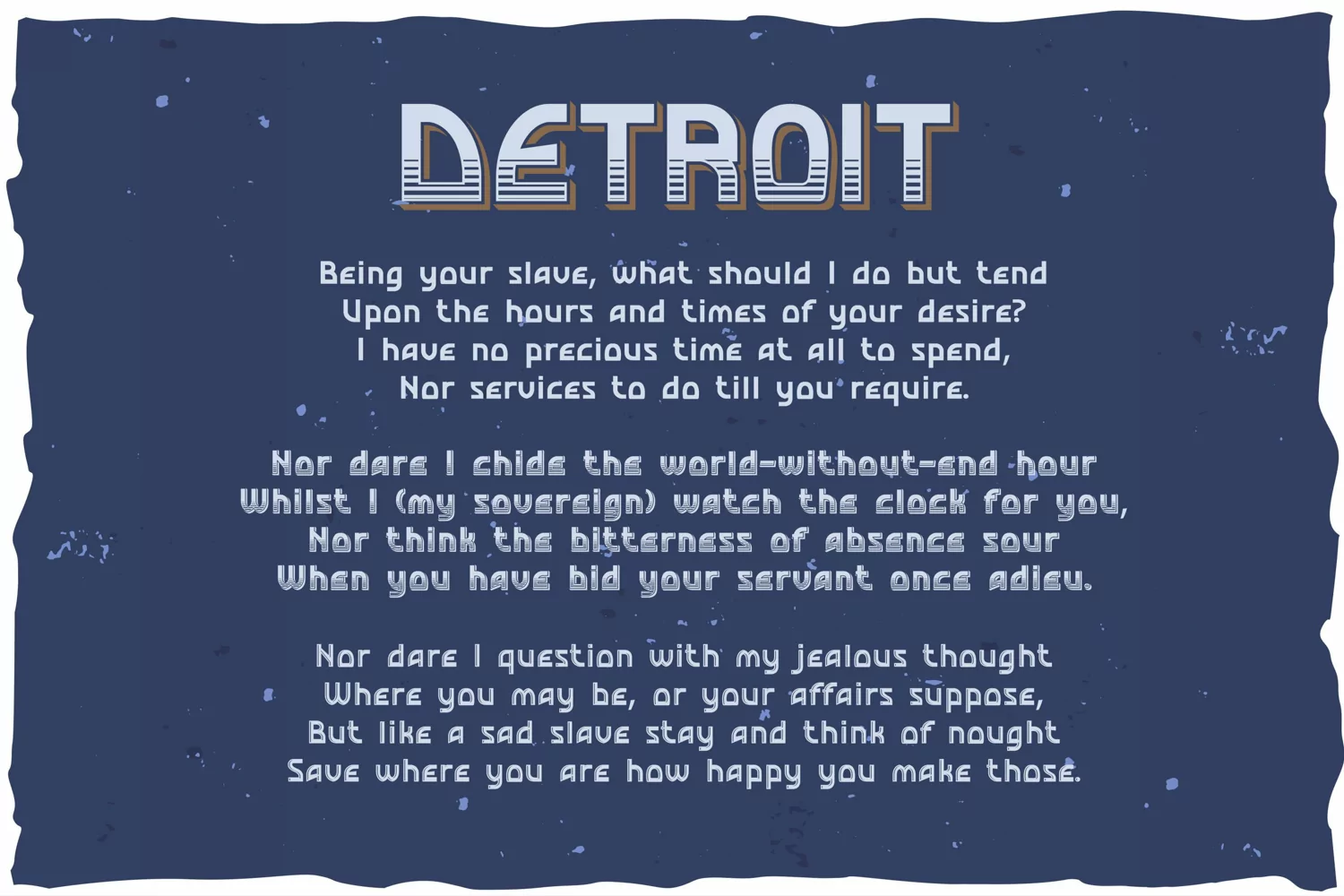 Detroit. OTF and Vector vintage font. product image 1