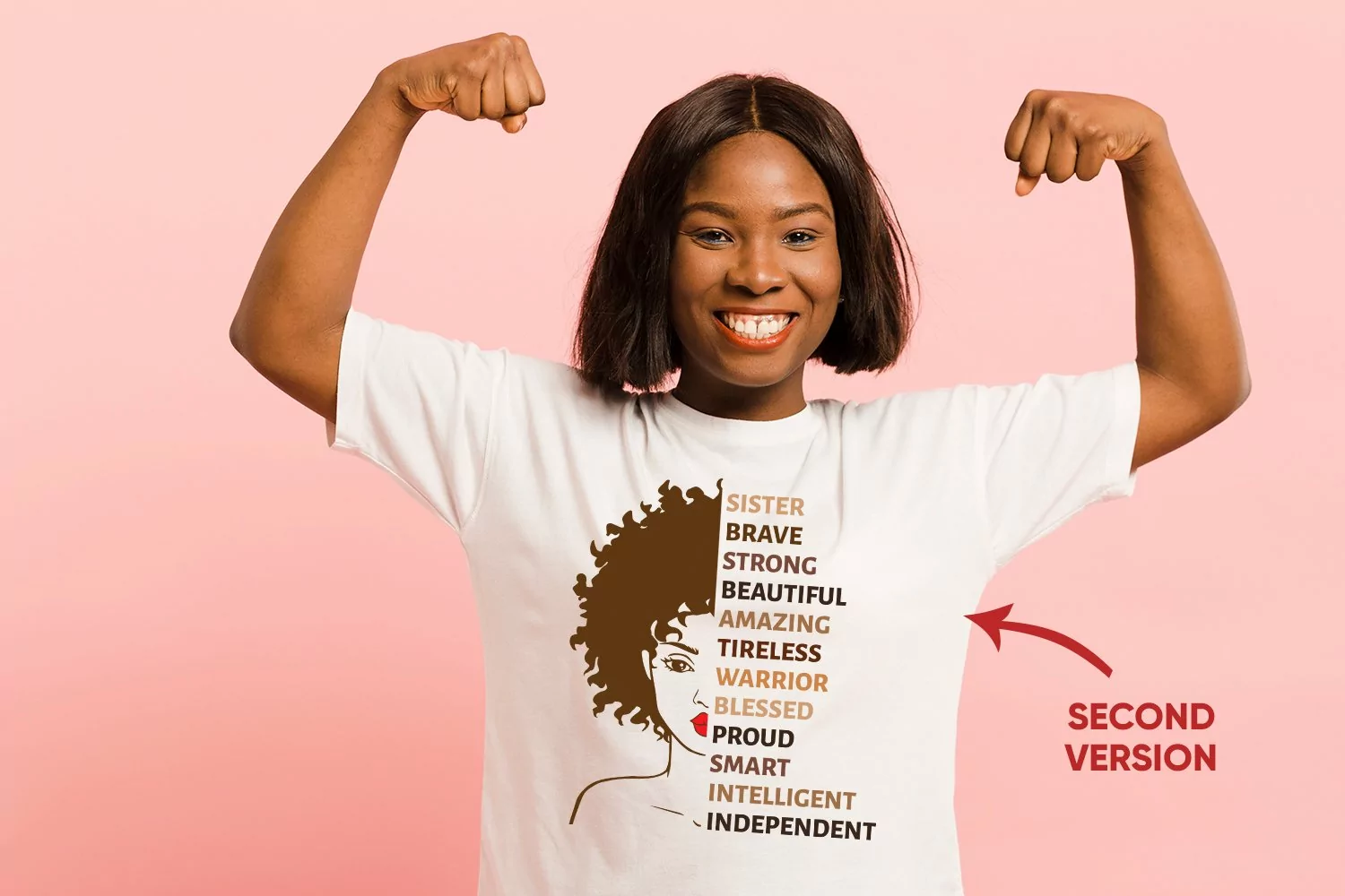 Black woman svg, afro svg cut file, black women quotes svg product image 1