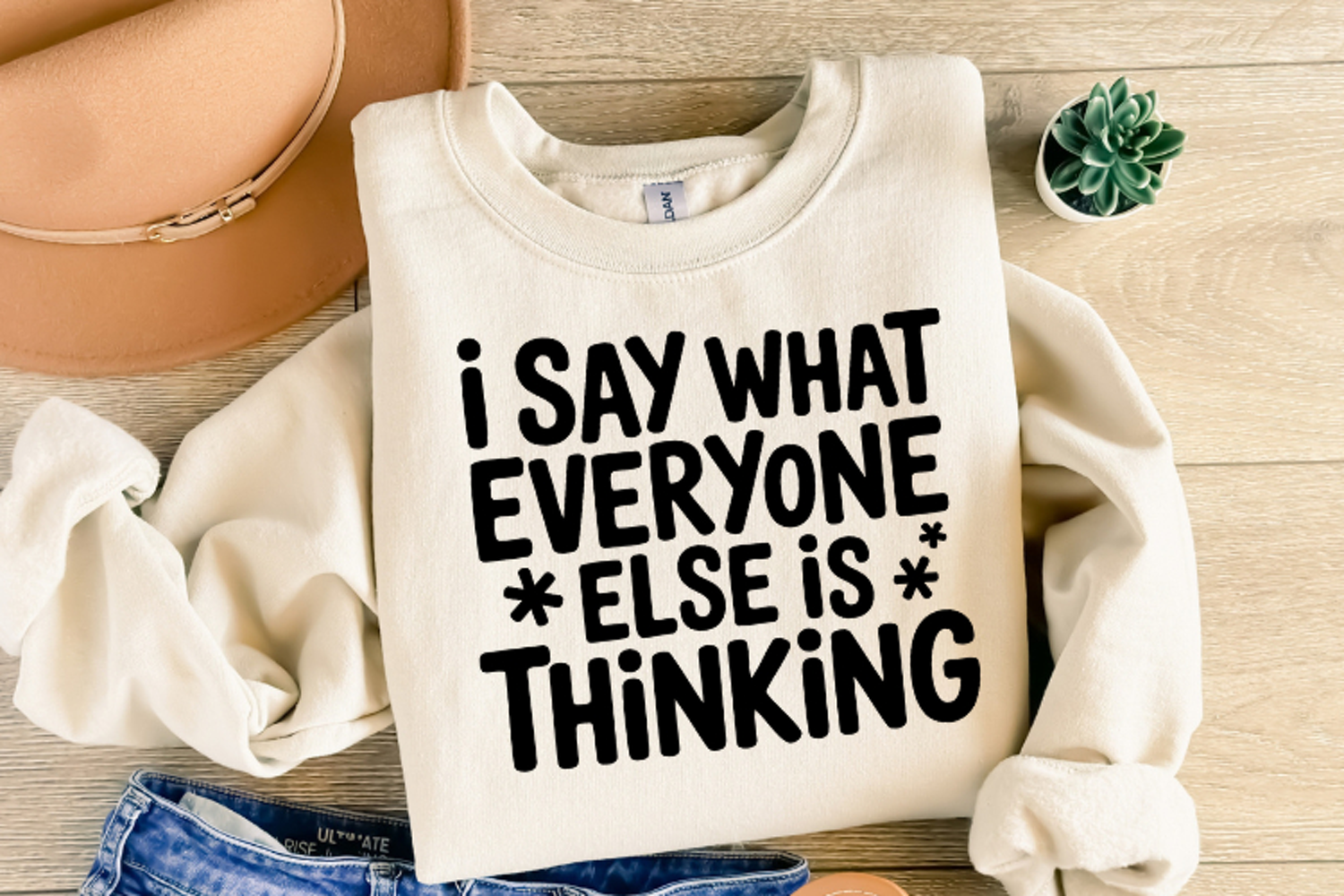 I say what everyone else is thinking SVG | Shirt Svg product image 1