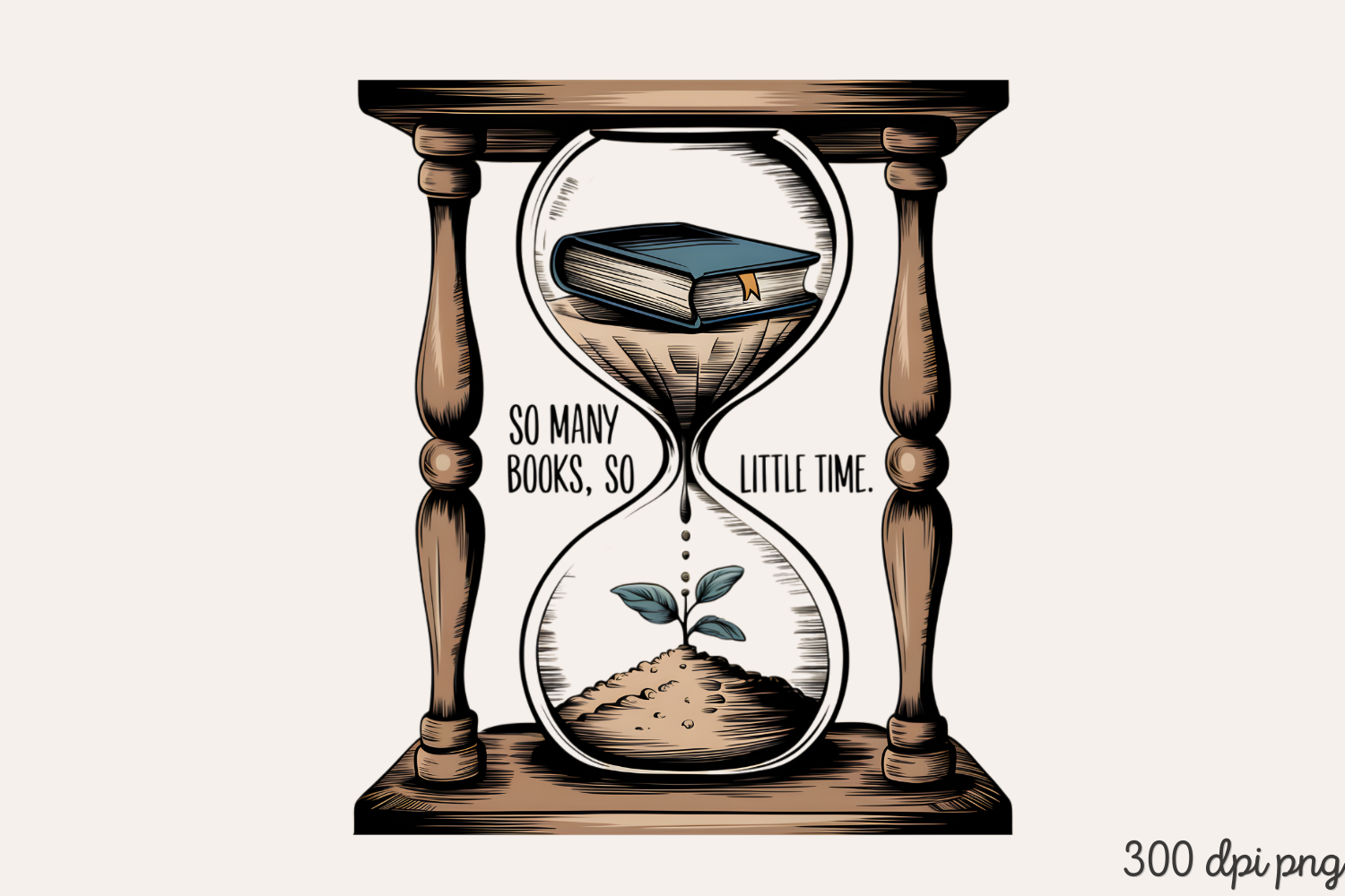 The Book is always Better PNG, Book Lover Sublimation PNG product image 1
