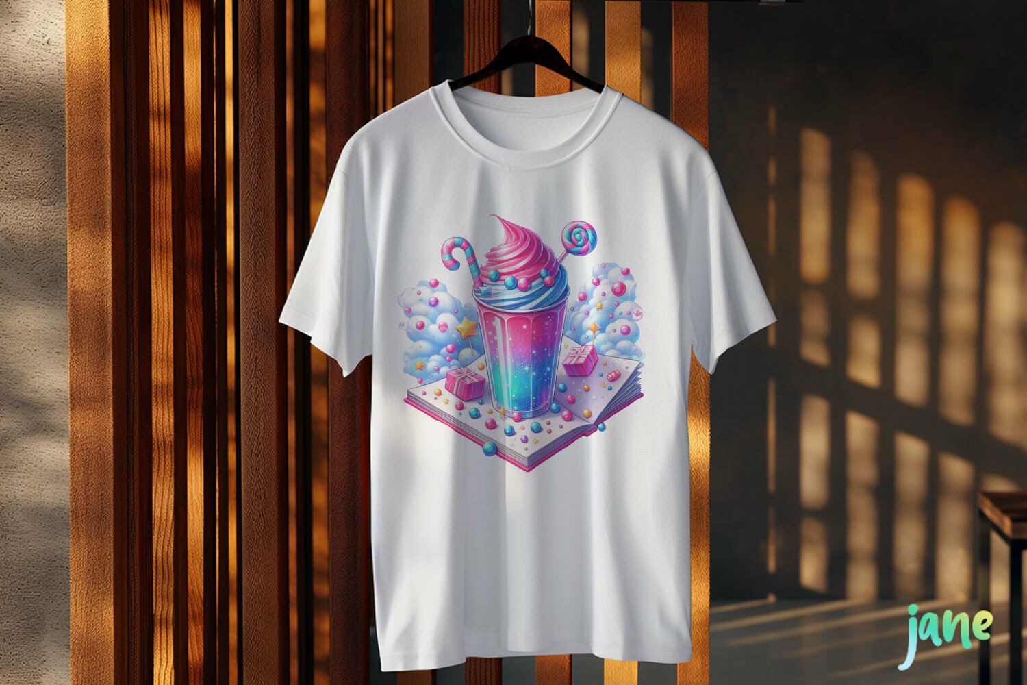 Pastel Colorful Ice Cream Sublimation product image 1