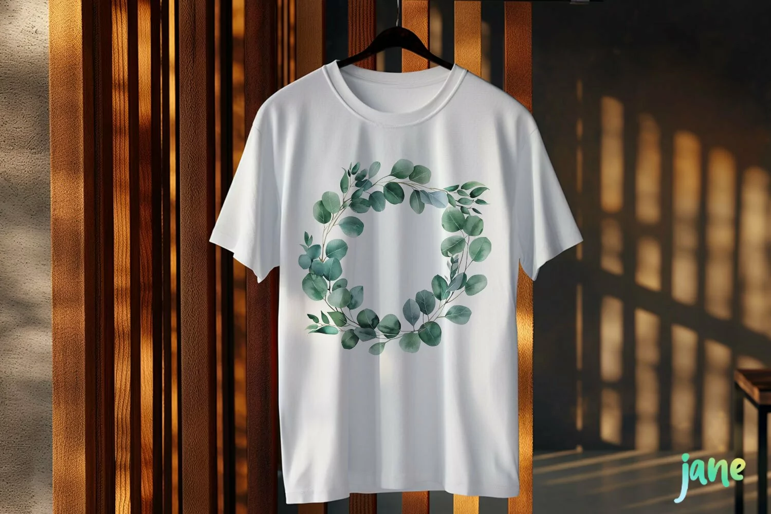 Wreath Eucalyptus Leaves Sublimation product image 1