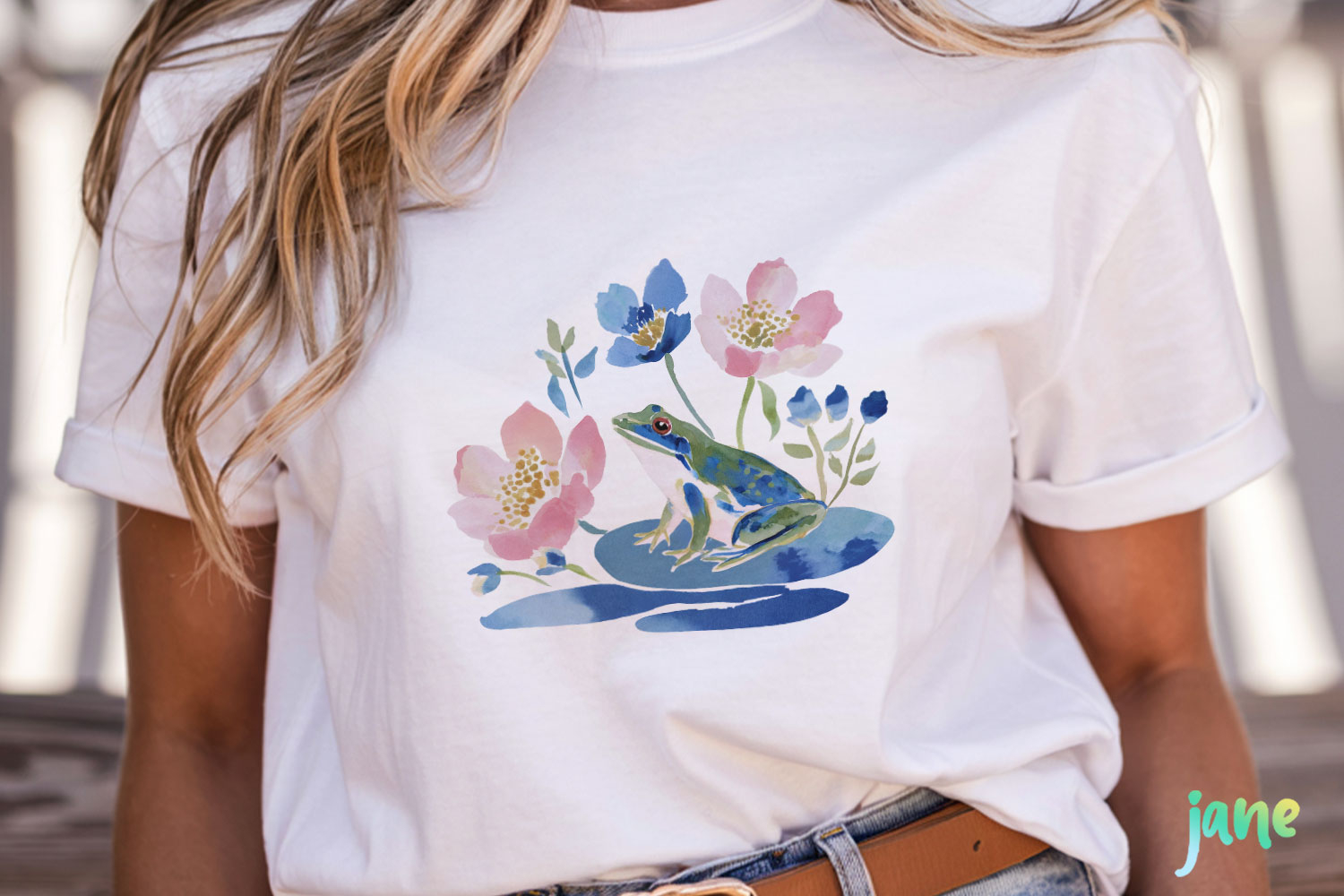 Whimsical Spring Watercolor Cliparts product image 1