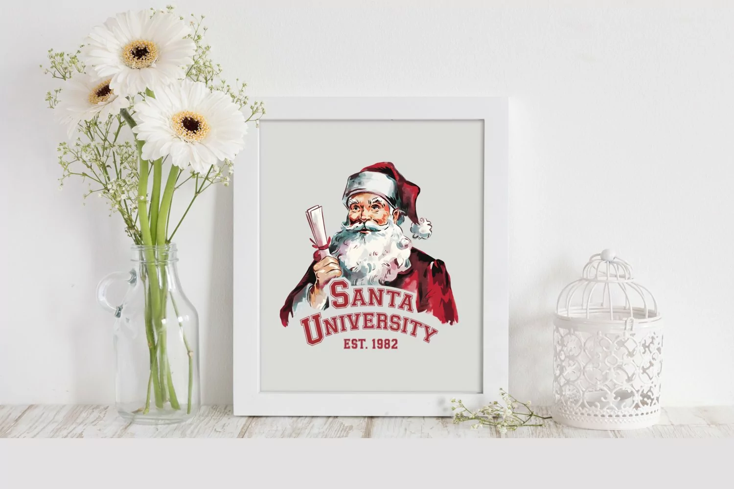 Santa University PNG Clipart product image 1