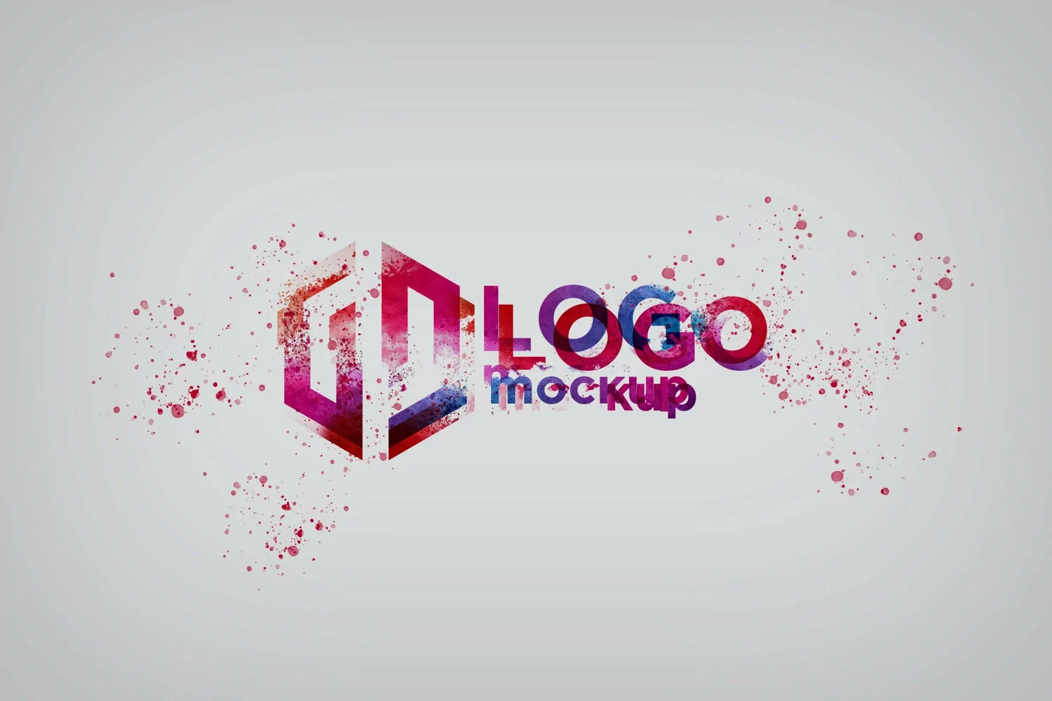 Colors Logo Mockup Template product image 1