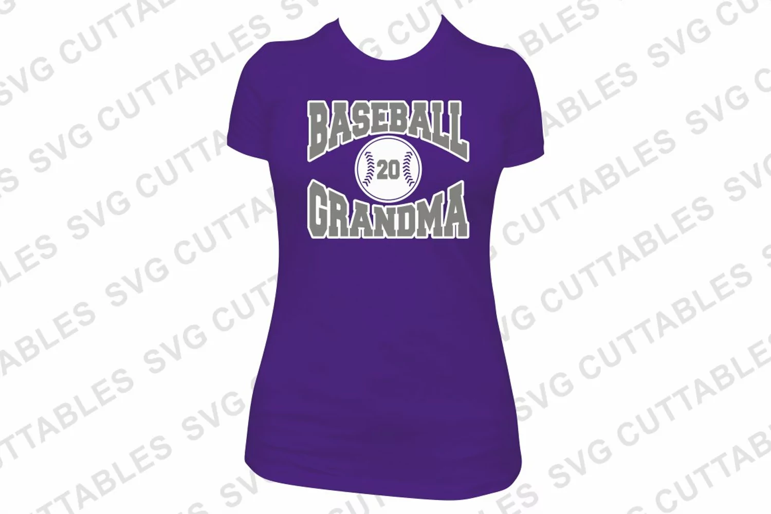 Baseball SVG | Baseball Grandma | Shirt Design product image 1